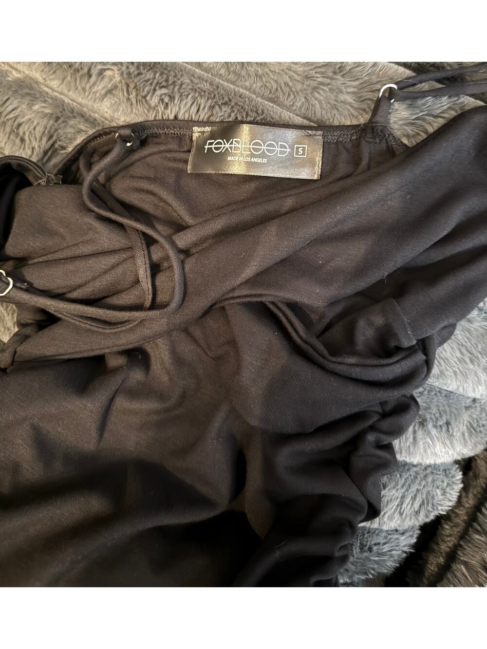 Foxblood wiggle dress